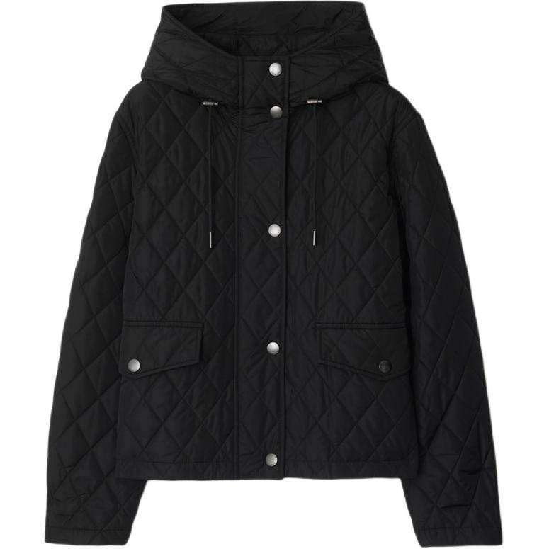 Burberry quilted hooded jacket