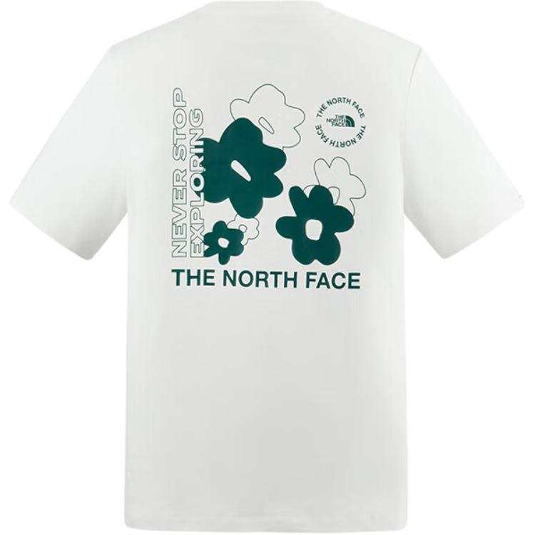 THE NORTH FACE SS25 T Shirt Unisex Dune White