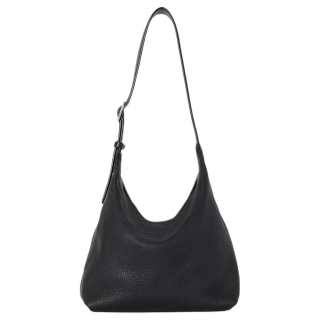 THE ROW Deerskin Shoulder Bag Small Women's Black