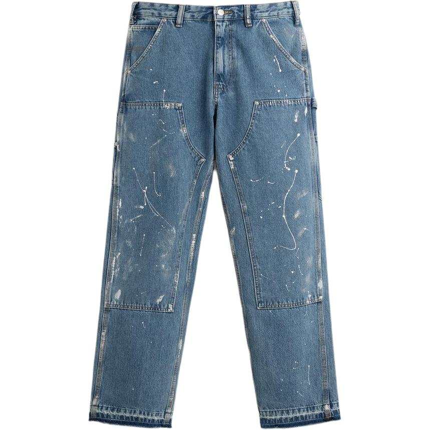 ZARA Jeans Men's Medium Blue Moderate Straight Fit Pants
