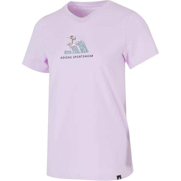 Adidas Adidas Sportswear T Shirt Women's Ice Light Purple
