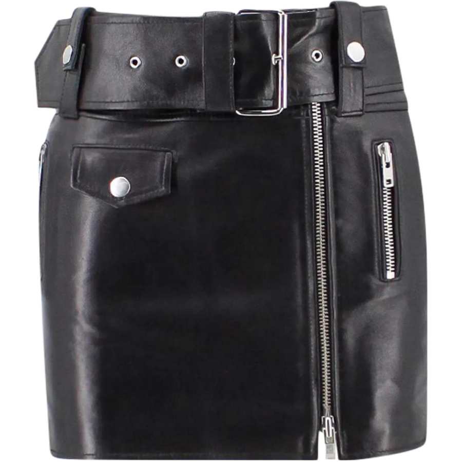 STAND STUDIO 【Previous Season】biker-style belted skirt