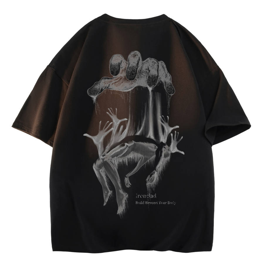 MUSCLETECH T Shirts Unisex Crew Neck Moderate Heavyweight