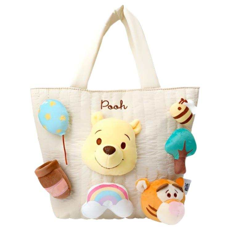 POTDEMIEL Doll Handbag, Shoulder Bag Regular Unisex Ecru