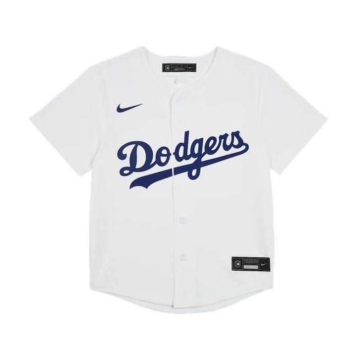 Nike Nike x MLB Casual Shirt SS25 Jersey White Children Aged 3 7 Years Old