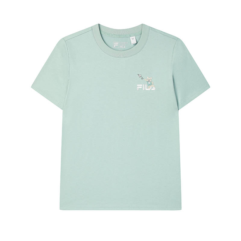 FILA ORIGINALE T Shirt Women's Vanilla Green