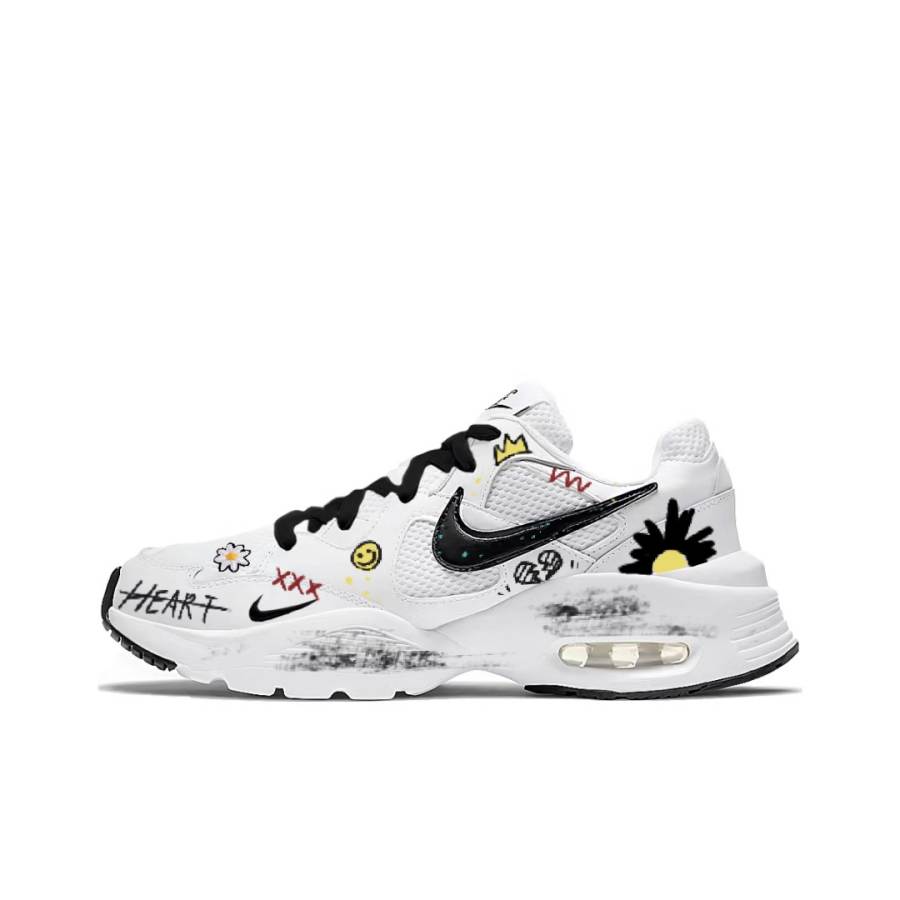 Nike Nike Air Max Fusion Low top Running Shoes Women's White