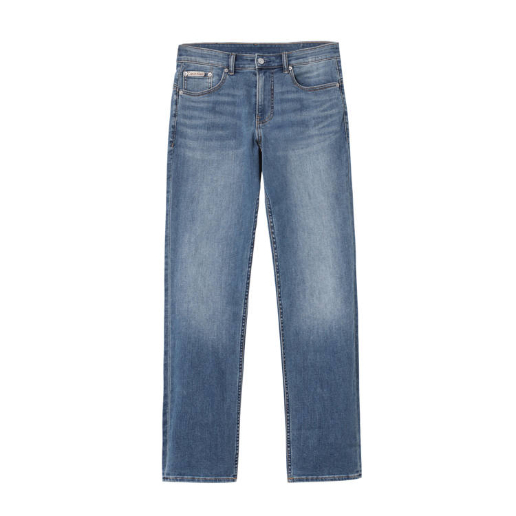 Calvin Klein Wedged Jeans Men's Blue Moderate Other