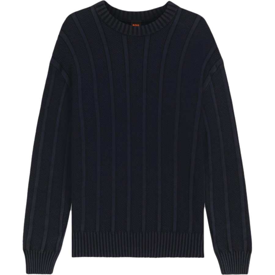 Hugo Boss ribbed crew-neck sweater