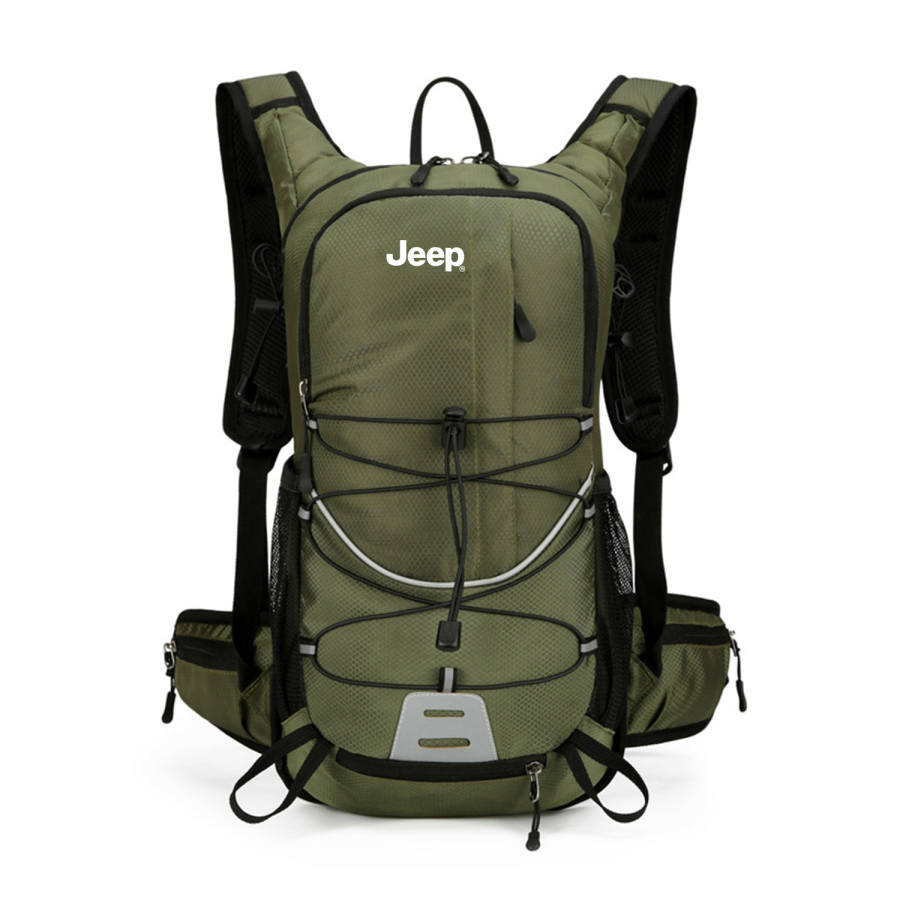 Jeep 11L Mountaineering Bag Outdoor Bag Oxford Jasper/Black/Lake Blue/Orange/Dark Blue Unisex