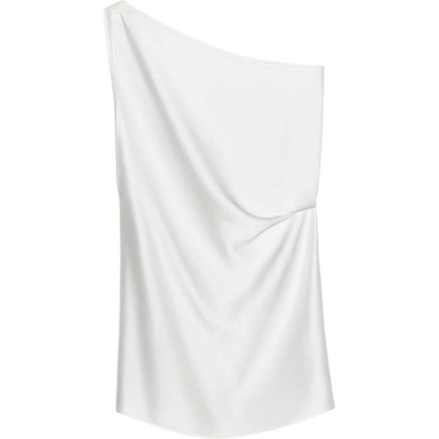 ZARA 50th Anniversary Collection Tank Tops Women's White Moderate