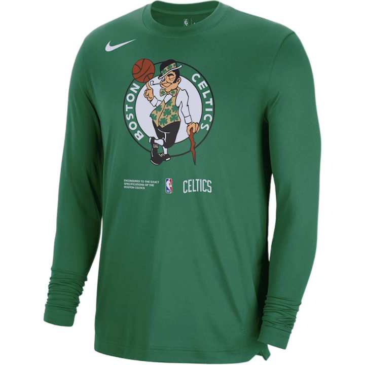 Nike Nike Nba Boston Celtics Courtside Loose Fit L/S T shirt
