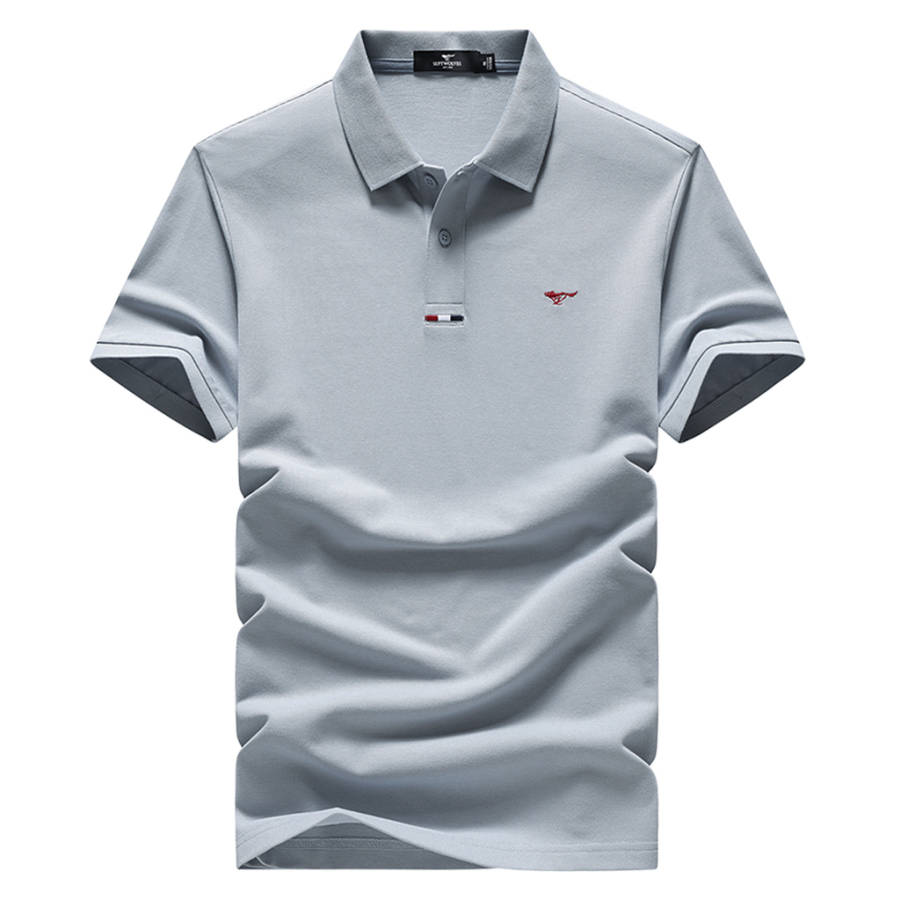 SEPTWOLVES Polo Shirts Unisex Polo Collar Moderate Straight Fit