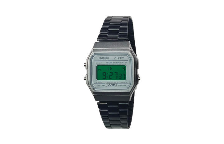 CASIO CASIO Custom Collection Quartz Movement Stainless Steel Strap Watch Men's Watches Silver Dial