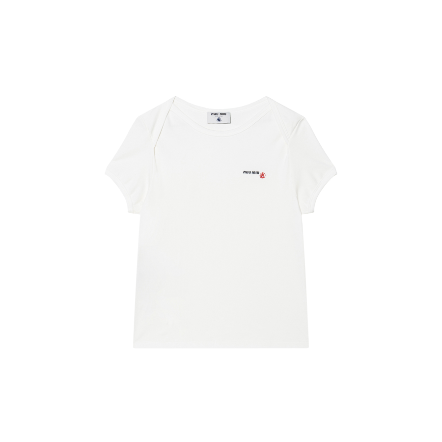 MIU MIU x PETIT BATEAU T Shirt Women's White