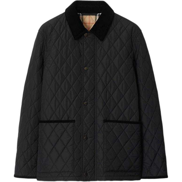 Burberry SS25 Puffer Jacket Men's Black