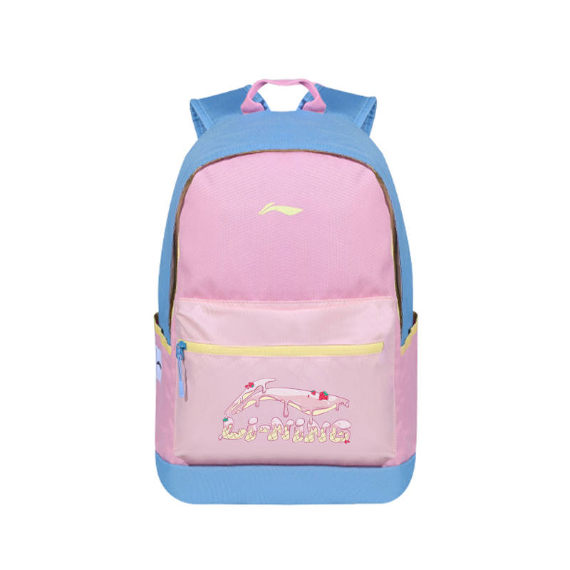 Li-Ning Li Ning Polyester Backpack Regular Unisex Pink Blue