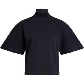 Alaia Alaïa Ribbed High Neck T Shirt