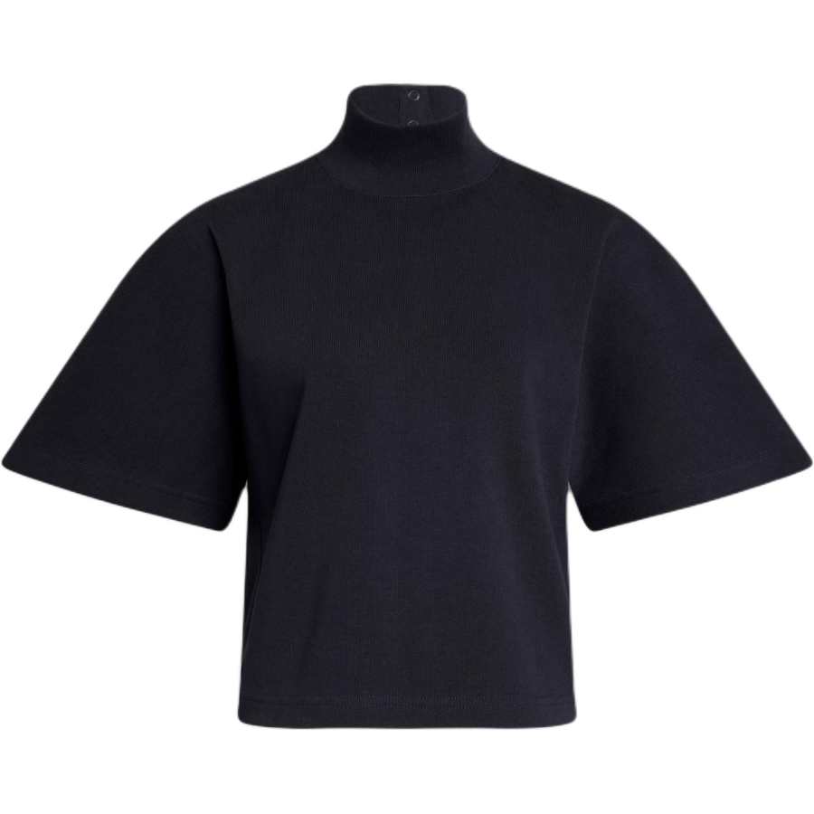 Alaia Alaïa Ribbed High Neck T Shirt