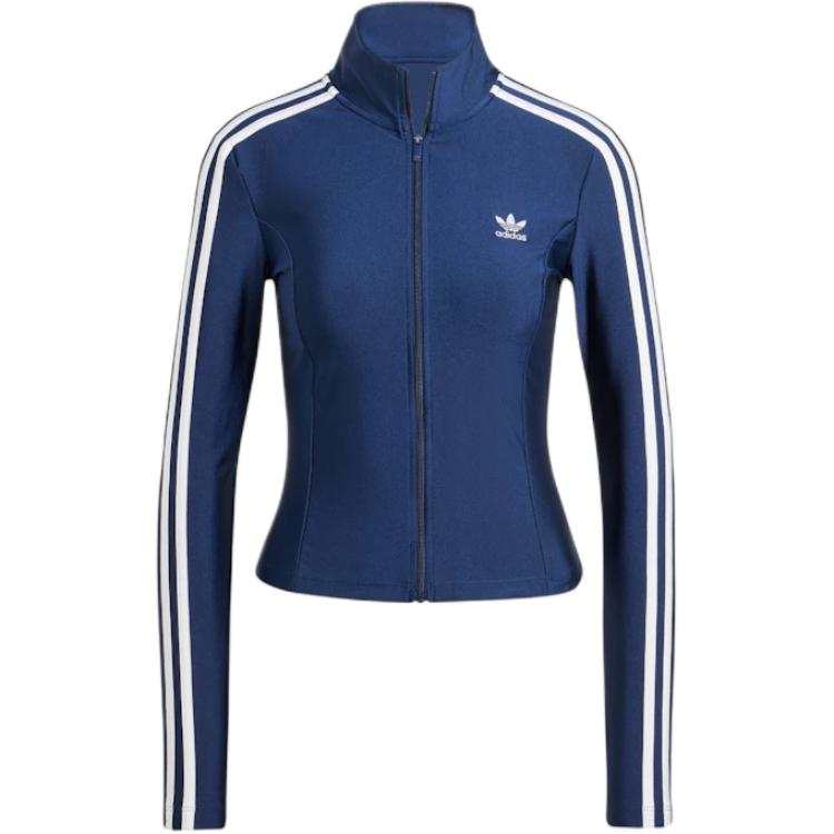 Adidas Originals Adidas Women's Adicolor 3 Stripes Slim Track Top Night Indigo