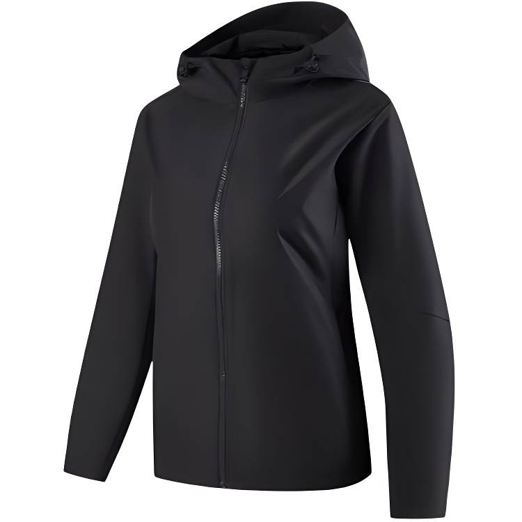 PEAK Trench Coats Women's Black Moderate