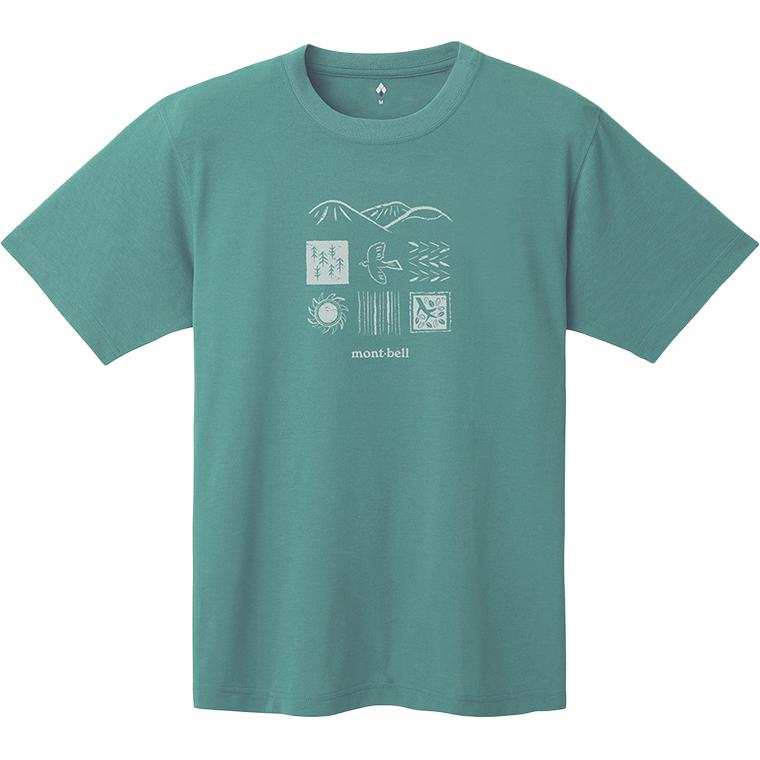 MONTBELL SS25 Quick Dry T Shirts Unisex