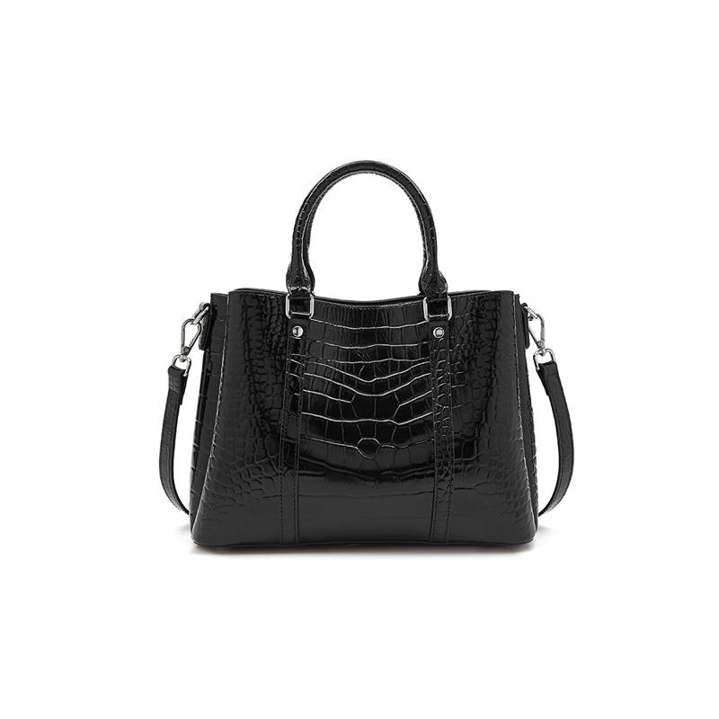 LAORENTOU Top Grain Cow Leather Crossbody Handbag Women's Multicolor