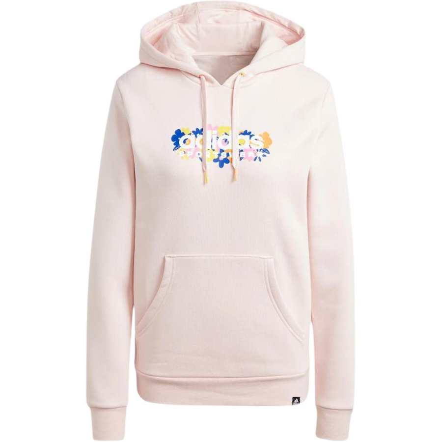 Adidas Adidas Soft Side .0 Graphic Hoodie Sandy Pink