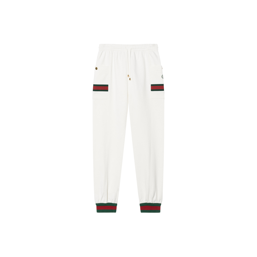 GUCCI GUCCI Jersey Jogging Pants With Web
