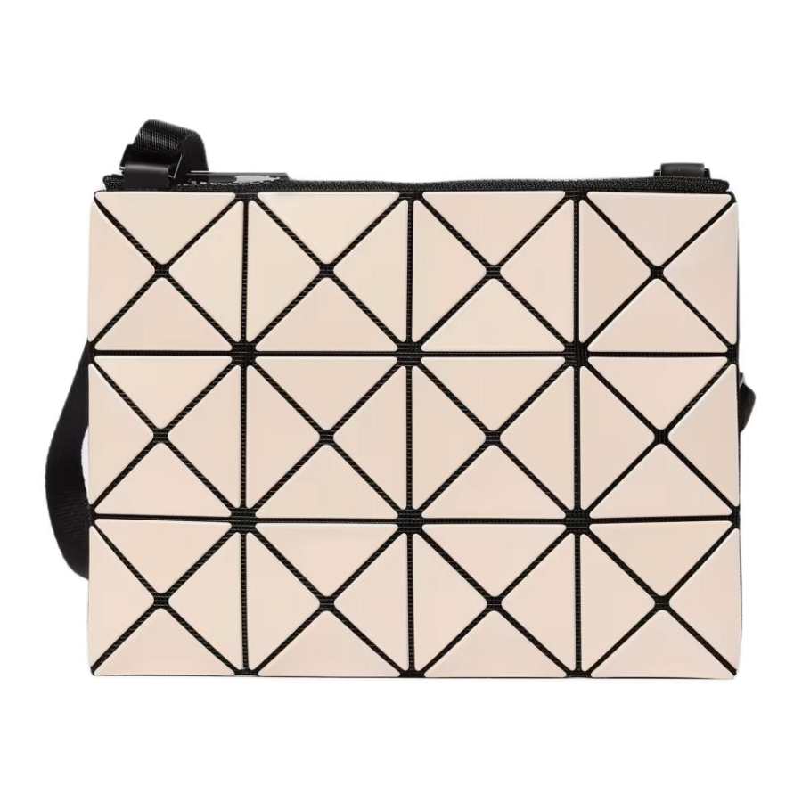 ISSEY MIYAKE PVC Crossbody Bag, Shoulder Bag Unisex Light Umber
