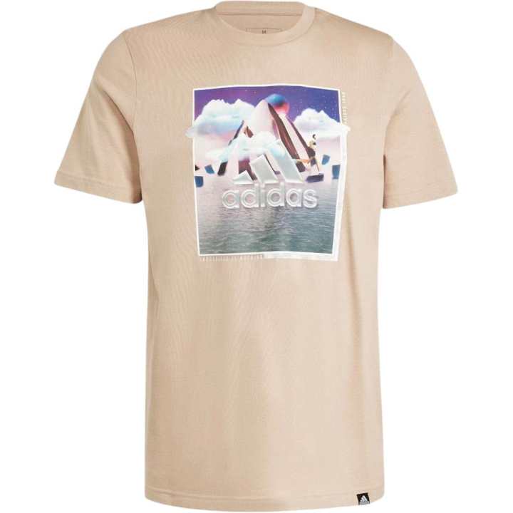 Adidas Adidas Landscape Badge Graphic T Shirt