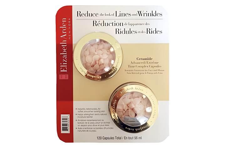 Elizabeth Arden YILISHABAIYADUN Powdered Gel New Generation Time Face Serum Capsules Tightening 120 Pcs/Full Page