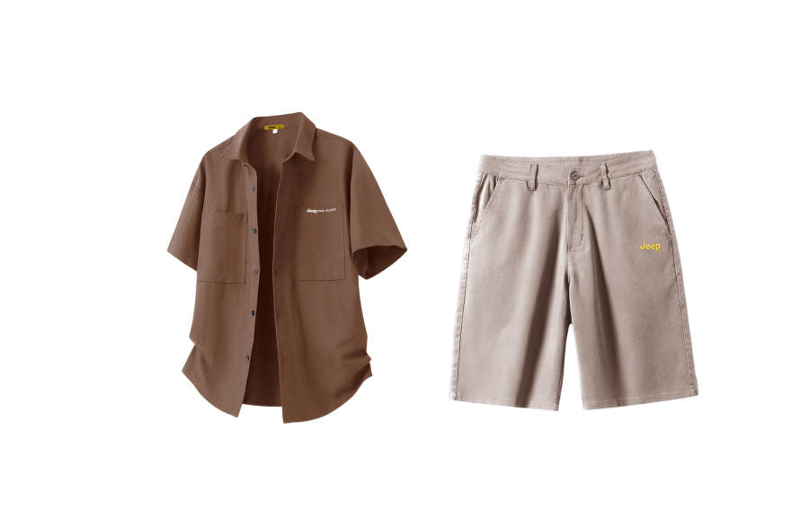 Jeep Outdoor Luxury Collection Shirt Matching Set Unisex 2 Pack