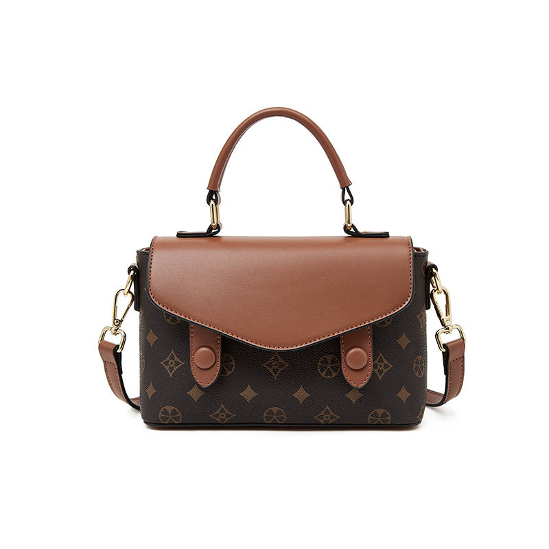 LAORENTOU Synthetic Leather Shoulder Bag, Crossbody Bag, Handbag Women's Coffee