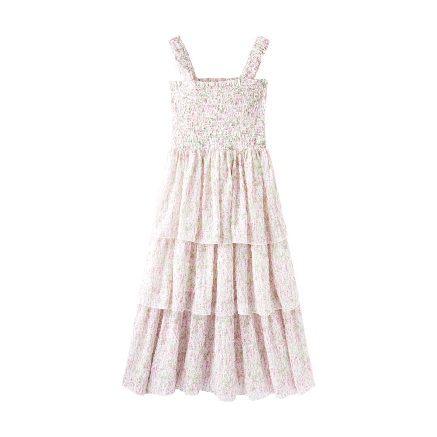 Semir Sleeveless Dresses Women's White Color Tone 00310 Square Collar Moderate
