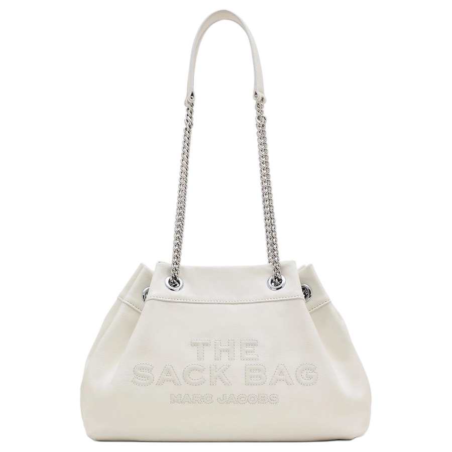 MARC JACOBS MARC JACOBS Leather Shoulder Bag Small Women's White