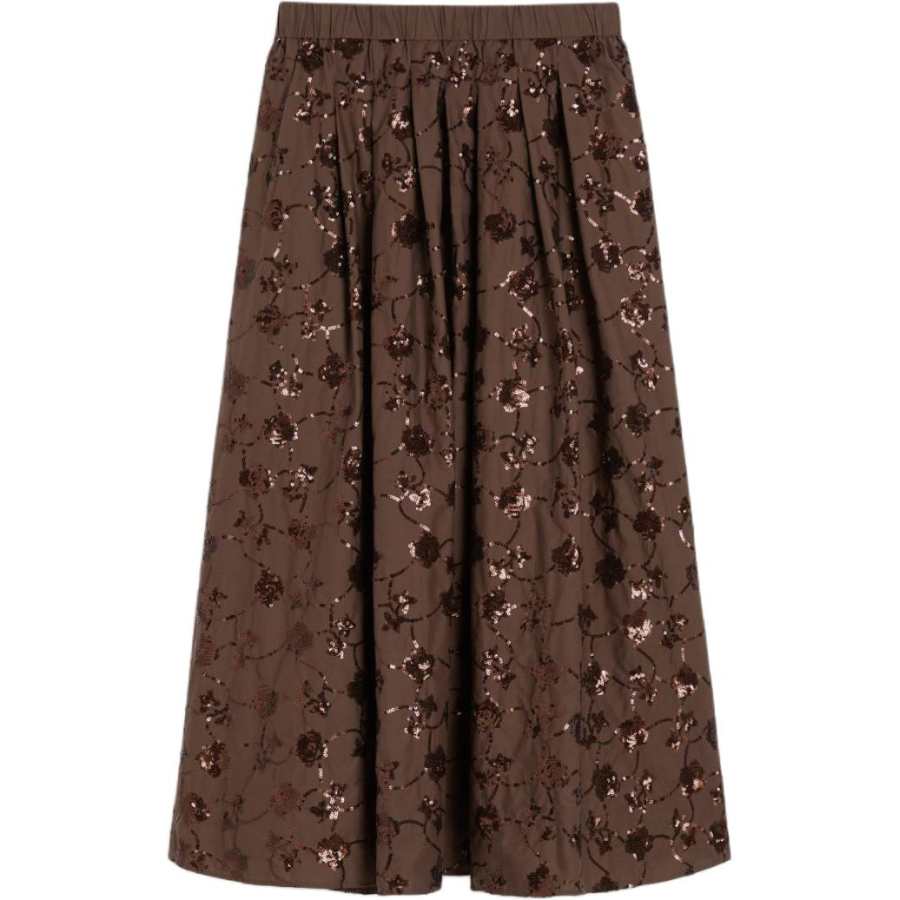 WEEKEND MaxMara Weekend Max Mara Sequinned Cotton Skirt