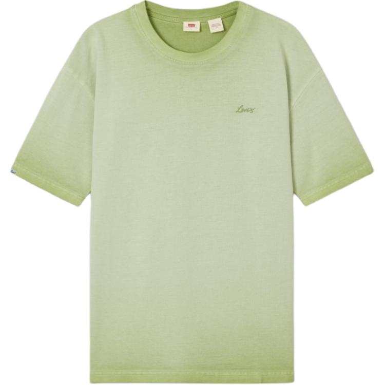 Levis Levis T Shirts Men's Dark Green Crew Neck Moderate