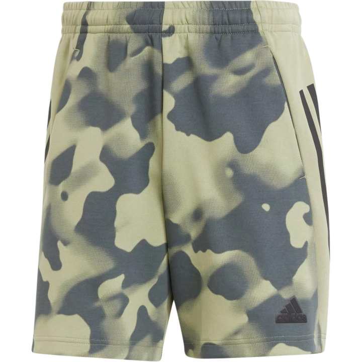 Adidas Adidas Future Icons 3 Stripes Allover Print Shorts