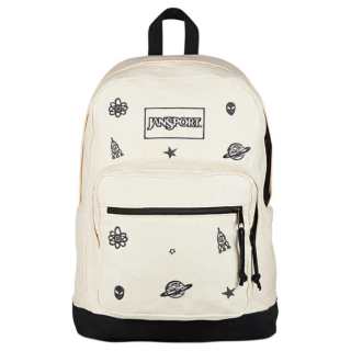 JanSport Suede Backpack Unisex Beige
