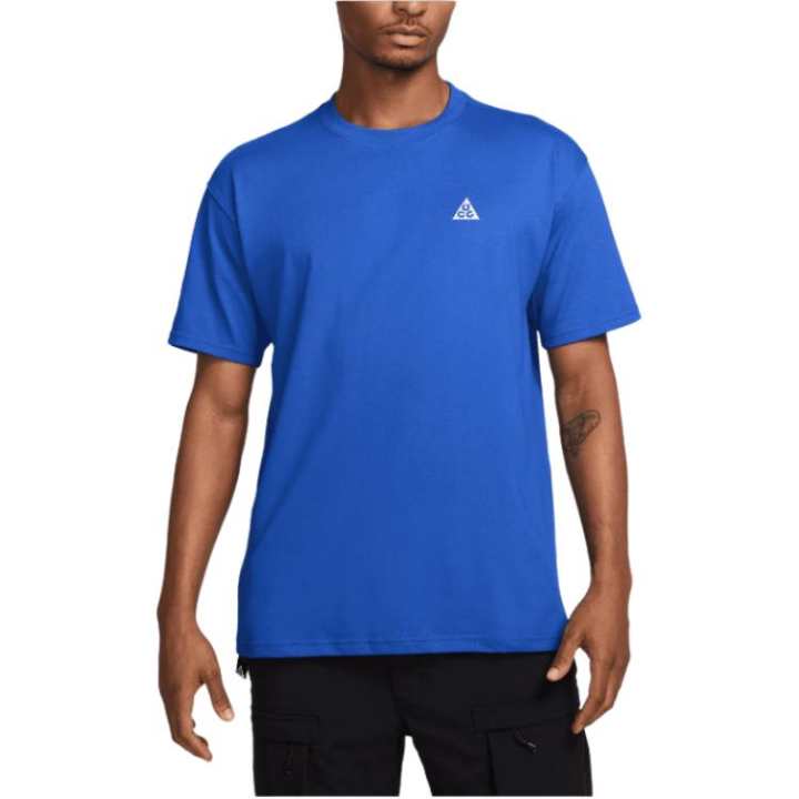 Nike Nike T Shirts Men's Blue Crew Neck
