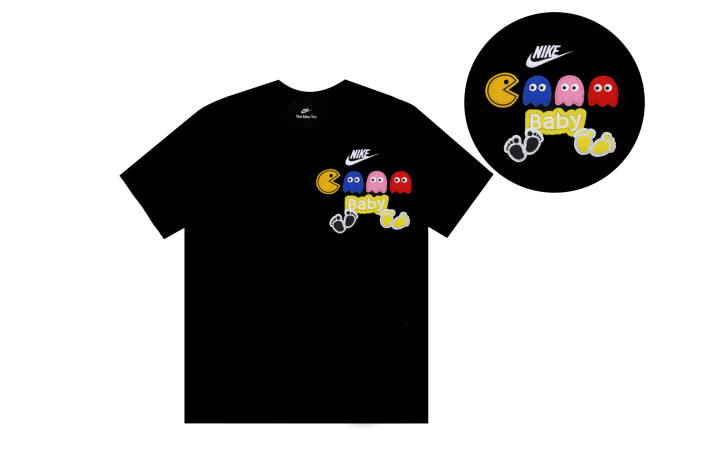 Nike Nike T Shirts Unisex Black Crew Neck Moderate Straight Fit
