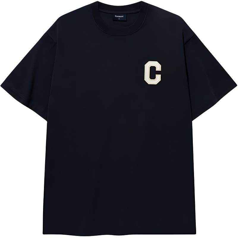 COVERNAT SS25 T Shirt Unisex Dark Marine Blue
