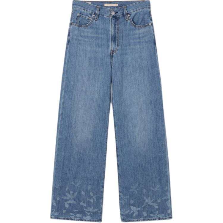 Levis Jeans Women's Blue Moderate Wide Leg Pants