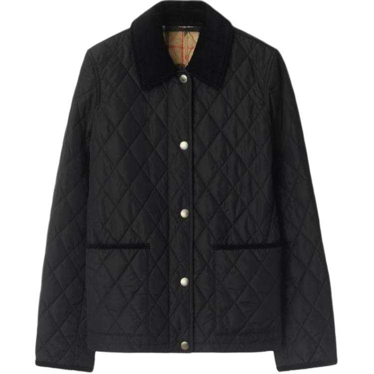 Burberry Burberry Long Sleeved Quilted Jacket