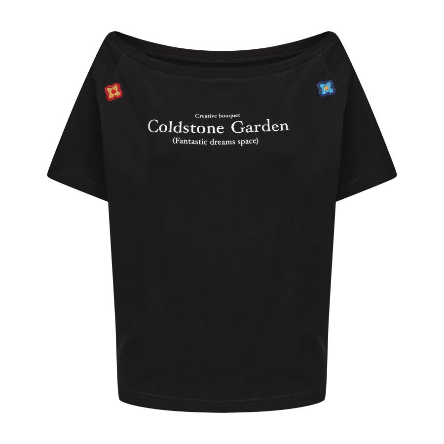 COLDSTONE COLDSTONE T Shirts Unisex Asymmetrical Collar Straight Fit