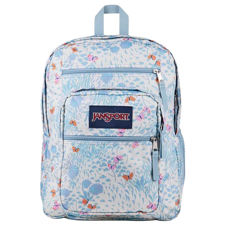 JanSport JanSport Polyester Backpack Unisex Blue & White