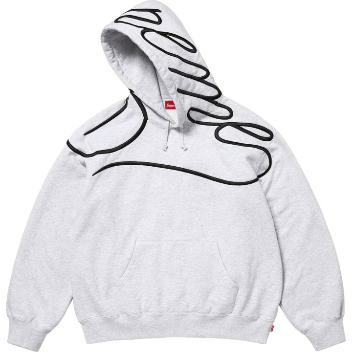 Supreme Supreme Shoulder Script Hooded Sweatshirt