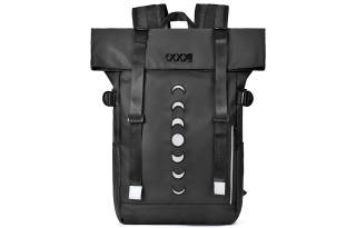 COEXISTENCE Polyester Laptop Bag Backpack Large Unisex Black
