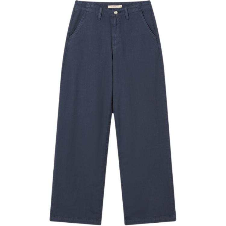 Levis Casual Pants Women's Navy Blue Moderate Straight Fit Pants